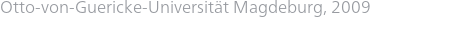 Otto-von-Guericke-Universität Magdeburg, 2009