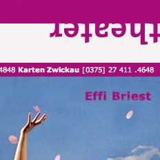 Webdesign Theater Plauen Zwickau